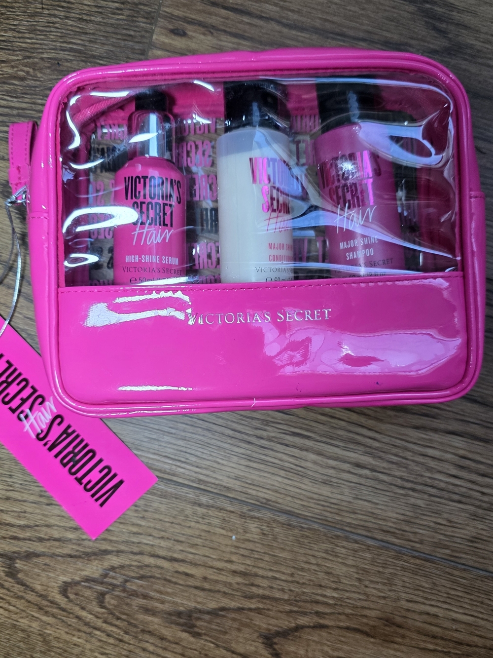 Victoria's Secret Major Shine High Shine Shampoo Conditioner Serum Travel RARE